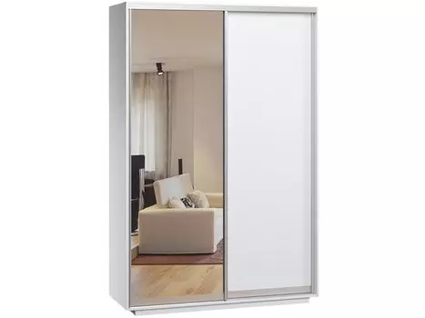 Шкаф-купе Мюнхен-2-140-220 White