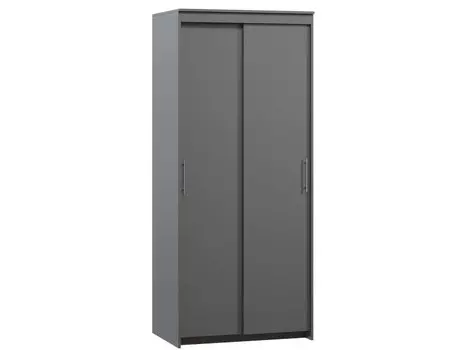 Шкаф-купе Тебар-2-90-210 Графит без зеркал