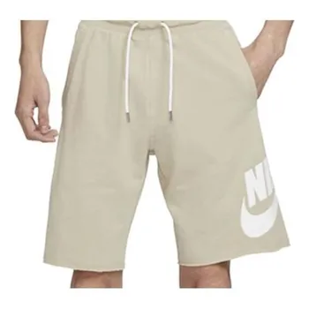 Шорты хлопковые шорты Nike, бежевый