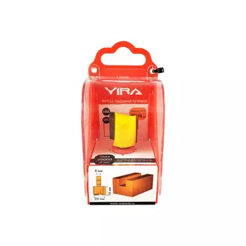 Фреза пазовая прямая Vira 20*19мм хв.8мм L553306