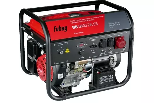 Генератор бензиновый Fubag BS 6600 DA ES (568282, 838758, 838799) 641693