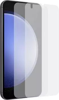 Защитная пленка Samsung для экрана смартфона Samsung Galaxy S23 FE, FullScreen, поверхность глянцевая, плоская, 2 шт. (EF-US711CTEGRU)