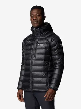 Пуховик мужской Columbia Arctic Crest Down Hooded Jacket, Черный