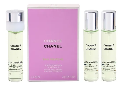 Chance Eau Fraiche: туалетная вода 3*20мл запаски