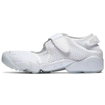 Женские кроссовки Nike Air Rift Breathe Triple White Pure-Platinum 848386-100 35.5