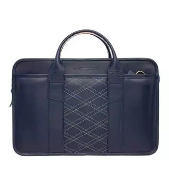 Деловая сумка Marion Dark Blue Rhombus