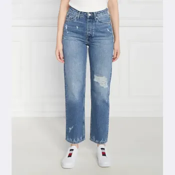Классические прямые джинсы hw a leo wrn Tommy Hilfiger, синий