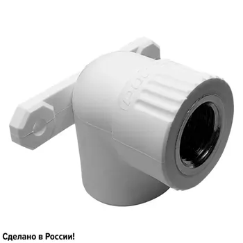 Водорозетка Ростерм 1/2"x25 мм ВР полипропилен