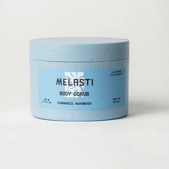 MELASTI Солевой скраб для тела Melasti Cannabis Agarwood 250.0