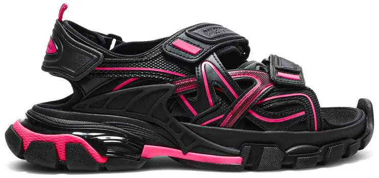 Сандалии Balenciaga Wmns Track Sandal 'Black Pink', черный