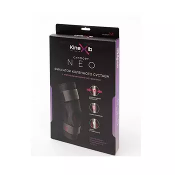 Суппорт фиксатор коленного сустава с металлическими вставками NEO Kinexib р.М