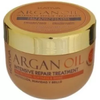 Kativa Argan Oil - Уход для волос интенсивно восстанавливающий, увлажняющий с маслом арганы, 500 мл