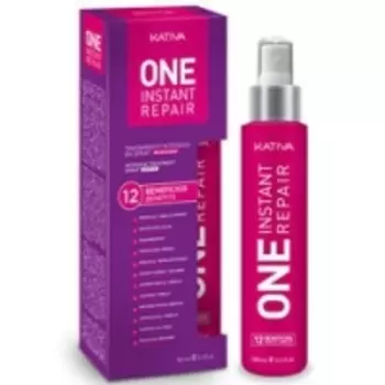 Kativa Keratina One Instant Repair - Спрей-уход 12в1 для всех типов волос с кератином, 100 мл