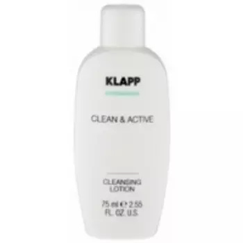Klapp Clean And Active Cleansing Lotion - Молочко очищающее, 75 мл