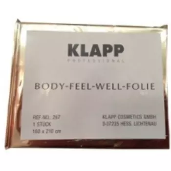 Klapp Thalmarin Body-Feel-Well-Folie - Фольга для обертывания, 1 шт