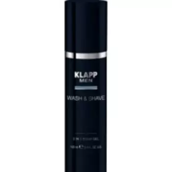 Klapp Wash&amp;Shave Foam Gel - Гель для битья и умывания 2 в 1, 100 мл.