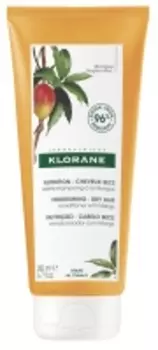 Klorane Dry Hair Nourishing With Mango Conditioner - Бальзам - ополаскиватель с маслом манго, 200 мл