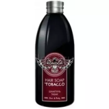 Kondor Hair and Body Hair Soap Tobacco - Шампунь для мужчин универсальный с табаком, 300 мл