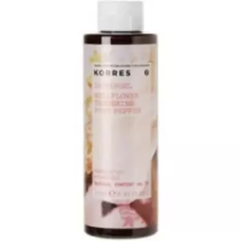 Korres Bellflower Shower Gel - Гель для душа с колокольчиком, мандарином и розовым перцем, 250 мл
