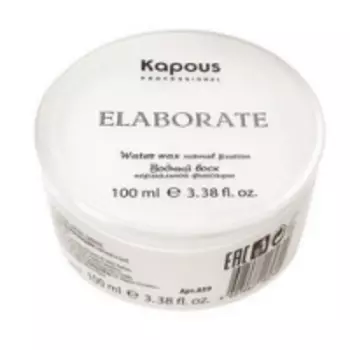 Kapous Professional Elaborate - Водный воск нормальной фиксации, 100 мл