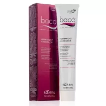 Kaaral - Крем-краска Baco Color, 5.44 светлый интенсивный медный каштан, 100 мл