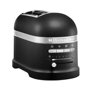 Тостер KitchenAid ARTISAN 1.25 кВт, подогрев, размораживание, чугун (5KMT2204EBK)