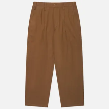 Мужские брюки Butter Goods Pleated, цвет коричневый, размер 30