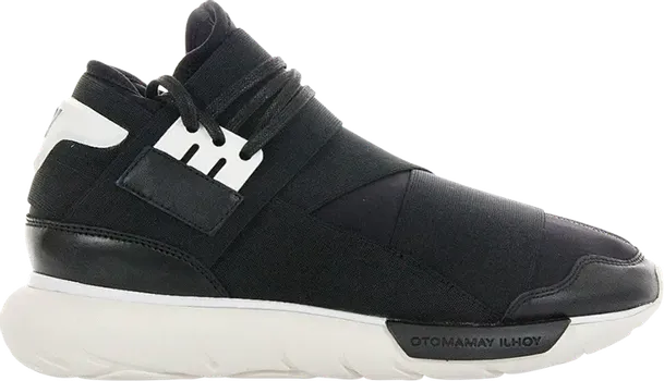 Кроссовки Adidas Y-3 Qasa High 'Black White', черный