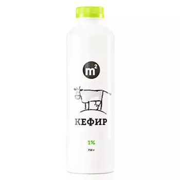Кефир Ферма М2 1% 750 мл