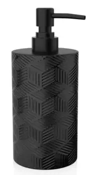 Дозатор для мыла «Fora» Delicante Black FOR-DLB021 на стол чёрный