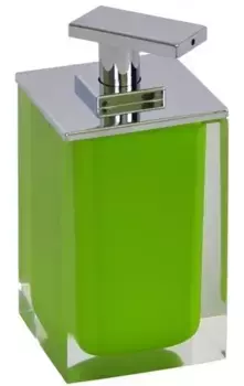 Дозатор для мыла «Ridder» Colours 22280505 на стол зелёный
