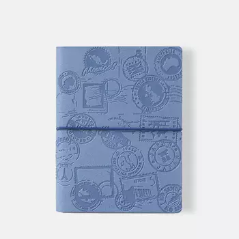 Travel Blue Lined Ежедневник