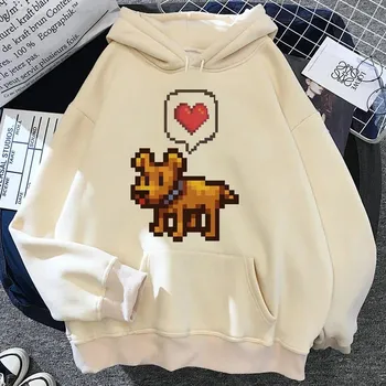 Толстовки Stardew Valley женские Kawaii 2023 одежда Пуловер женская готическая одежда унисекс L