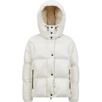 Пуховик женский белый Moncler