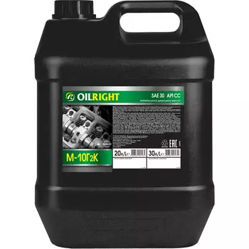 Масло моторное Oilright М-10г2к SAE 30 30л