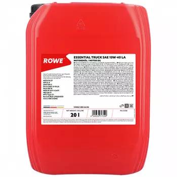 Масло моторное Rowe Essential Truck 10W-40 20л