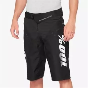 Велошорты 100% R-Core Youth Shorts, подростковые, Black, 2021