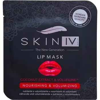 Skin IV Korean Skincare Питательная и придающая объем маска для губ с экстрактом кокоса и Volufiline 3 г