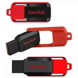 Flash USB 32 Gb SanDisk CZ52 Cruzer Switch red