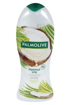 Гель-крем д/душа Palmolive Бережный Уход Кокосовое масло и Лемонграсс, 250 мл
