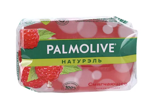 Мыло Palmolive Натурэль Смягчающее Свежая малина, 90 г