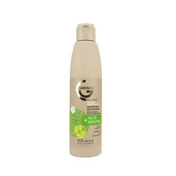 GREENINI Шампунь Кератиновое восстановление Aloe&Keratin 200.0