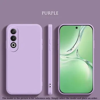 Жидкий силиконовый чехол для OnePlus Nord CE4 Lite CE3 Lite Nord N30 матовый оригинальный жидкий противоударный прямой край ультратонкий защитный мягкий чехол Nord CE4 Lite белый