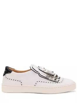 Слипоны кожаные SANTONI
