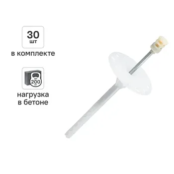 Дюбель для теплоизоляции Tid 8x115 мм 30 шт.