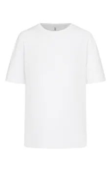 Футболка из вискозы и хлопка Brunello Cucinelli
