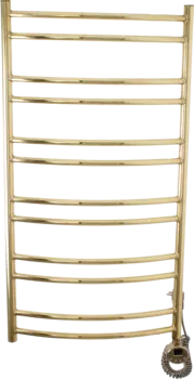 Полотенцесушитель электрический Domoterm Калипсо П12 50x100, правый, золото