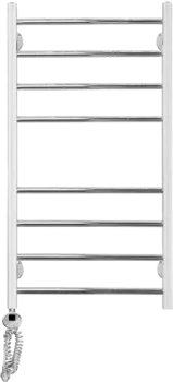 Полотенцесушитель электрический Domoterm Куба П8 40x80 EL, хром, L