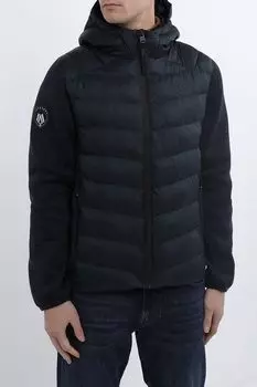 Куртка утепленная комбинированная с капюшоном Superdry