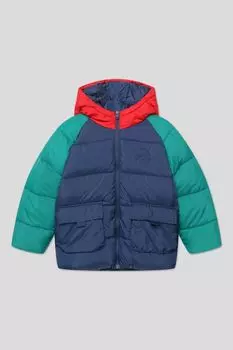 Куртка утепленная с капюшоном Benetton